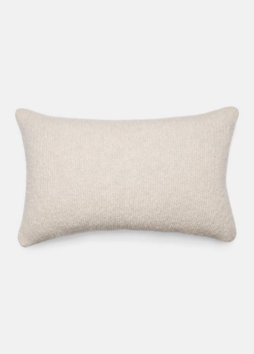 Cashmere-Silk Jersey Rectangle Pillow