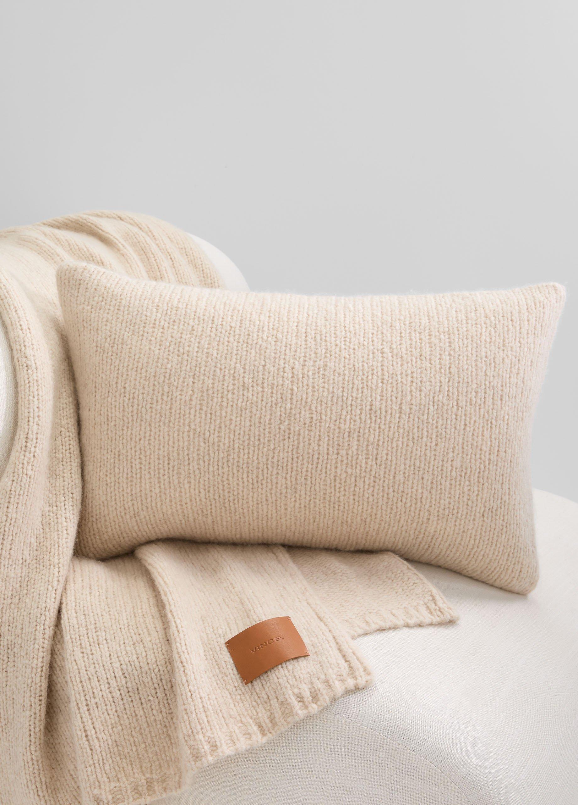 Cashmere-Silk Jersey Rectangle Pillow image number 2