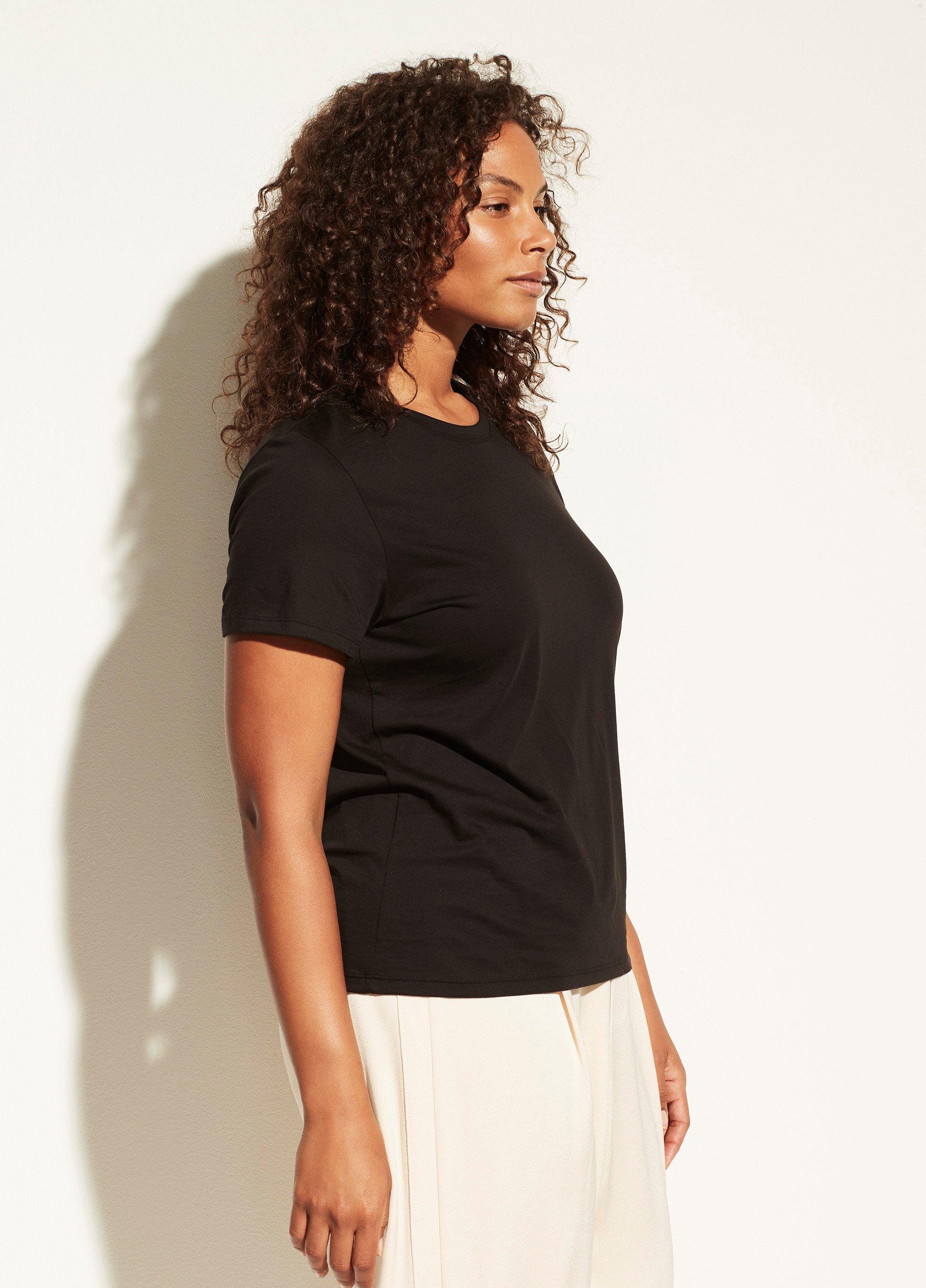 Essential Pima Cotton Crew Neck T-Shirt image number 2