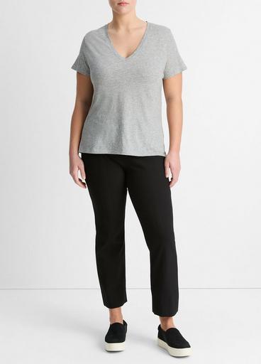 Essential Pima Cotton V-Neck T-Shirt image number 0