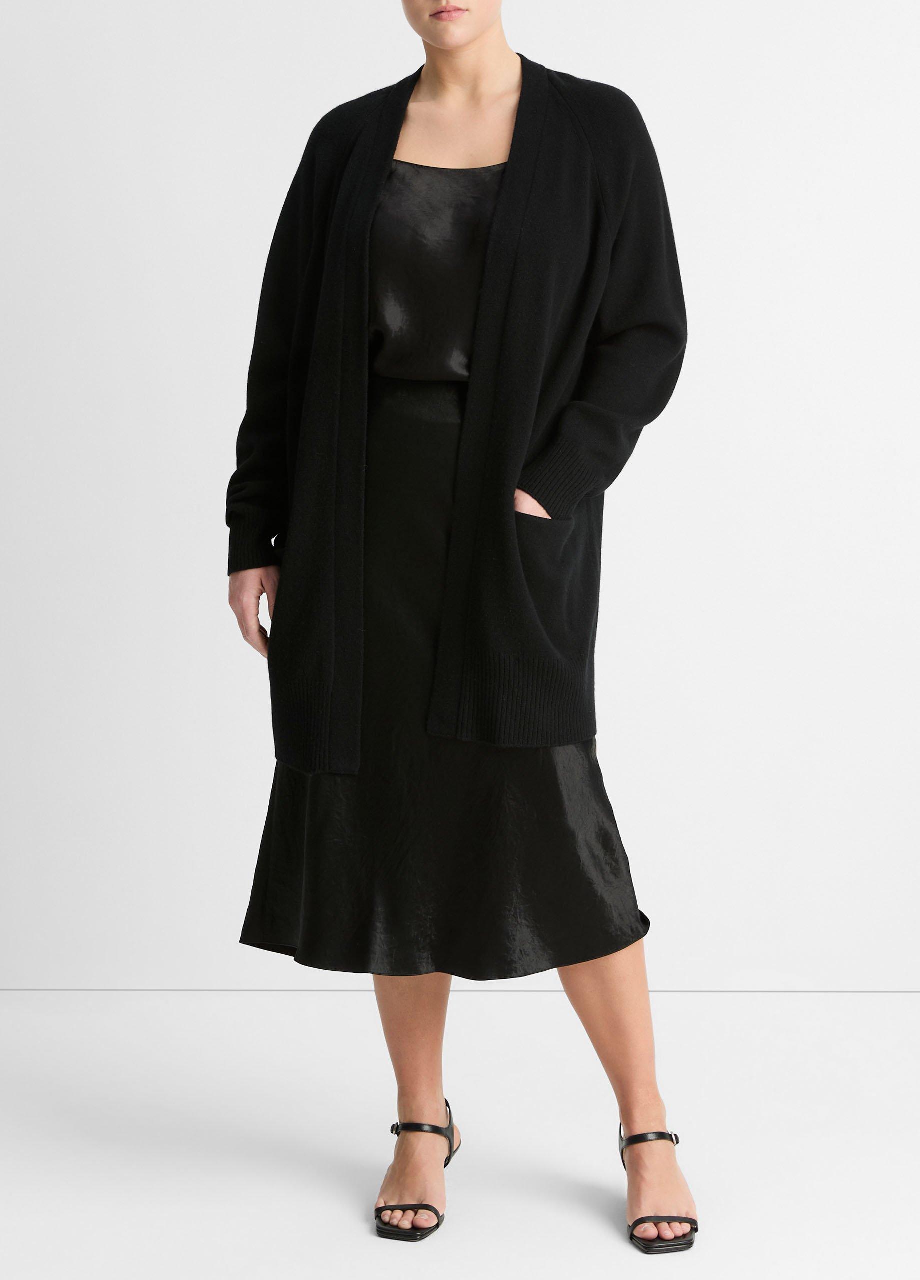 Raglan Sleeve Cardigan in Extended Sizes Vince