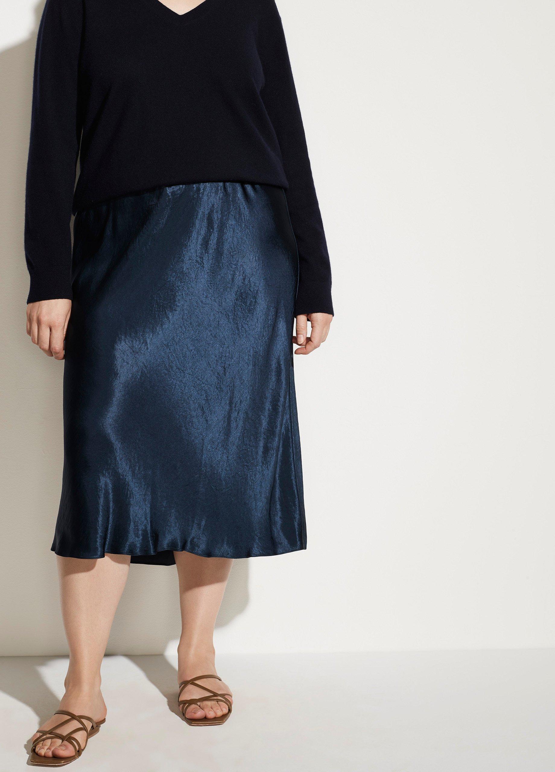 Satin Slip Skirt image number 3