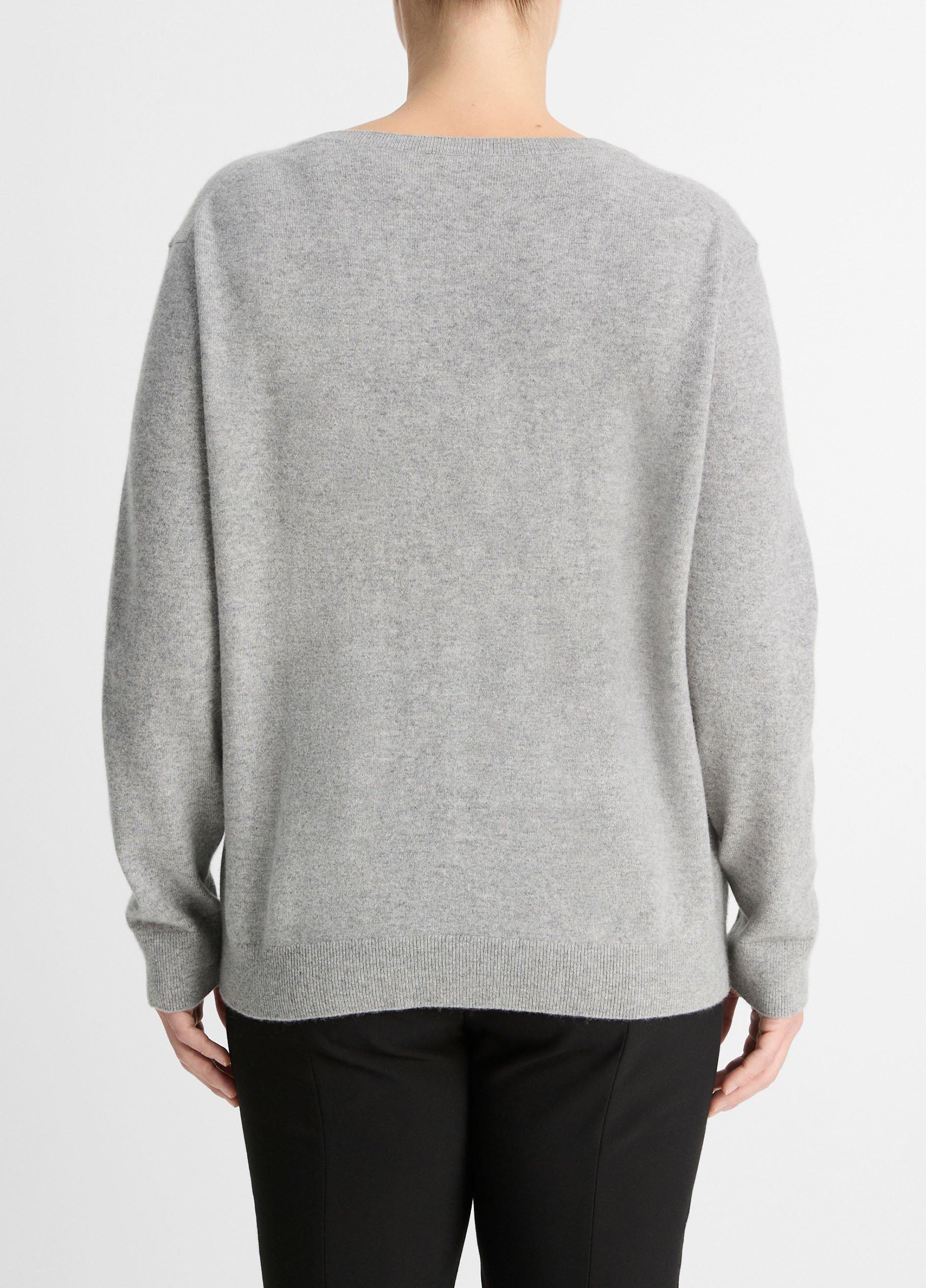 Cashmere Weekend V-Neck Sweater in Extended Sizes