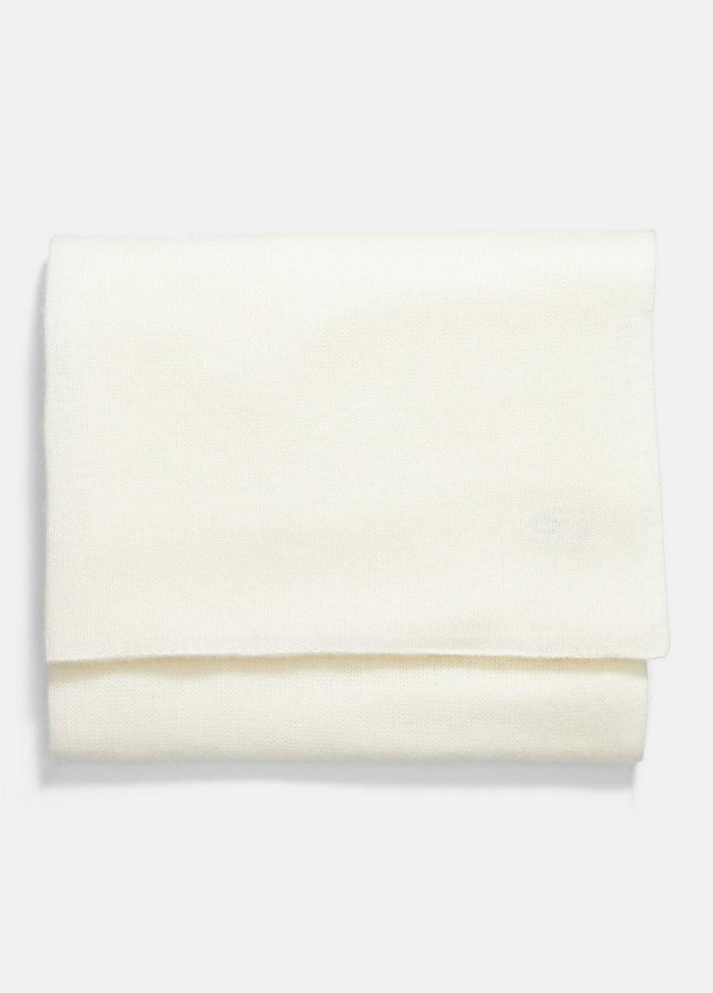Summer Cashmere Travel Wrap, Optic White Vince