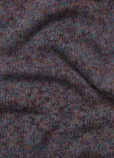 Alpaca-Blend Marled-Knit Scarf image number 1