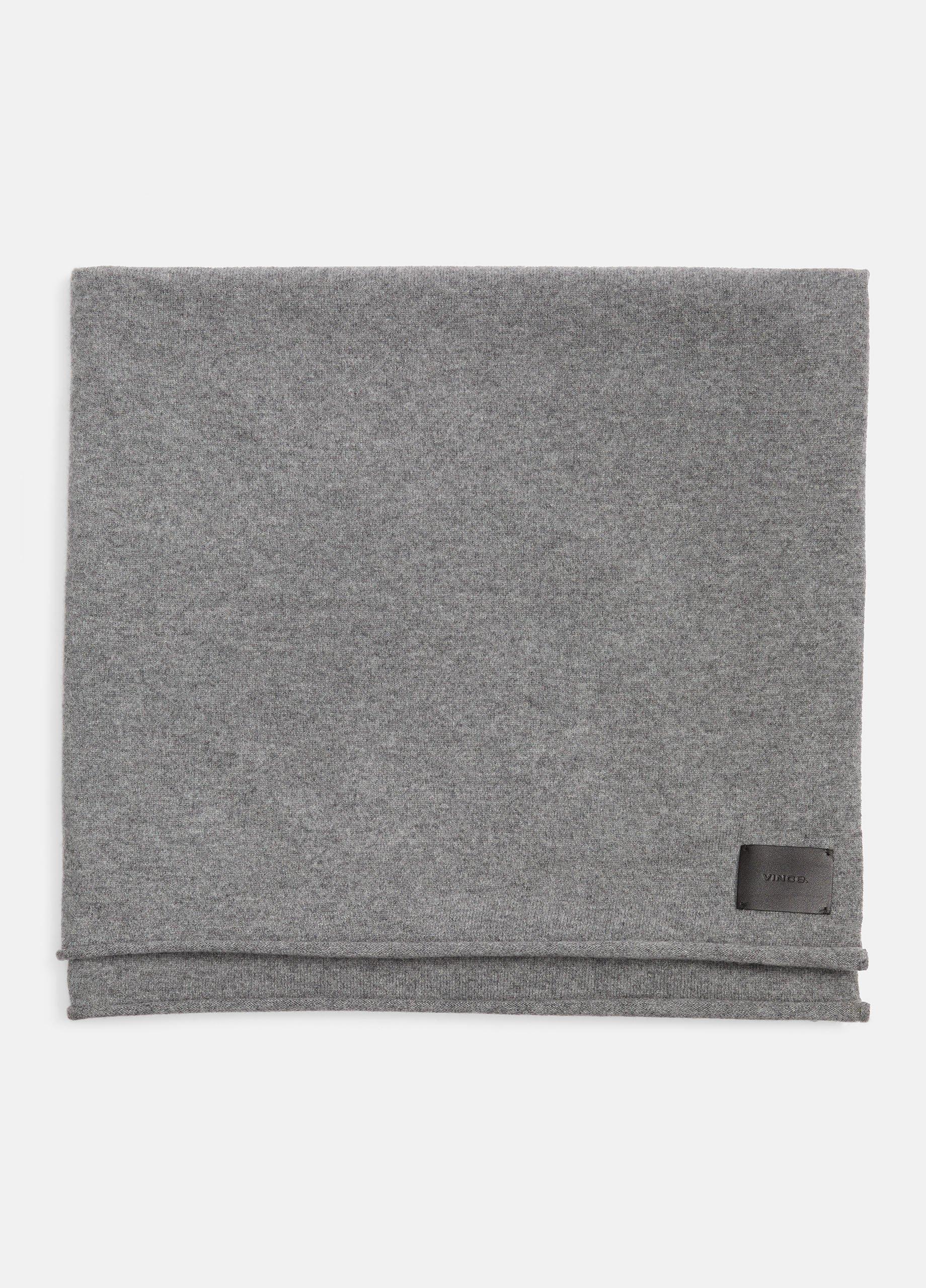 Women's Plush Cashmere Blanket Wrap, Medium Heather Grey Vince