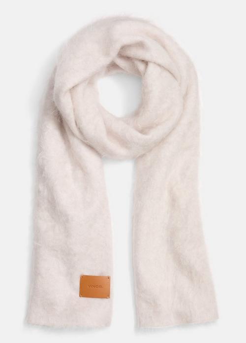 Brushed Cashmere Oversized Scarf