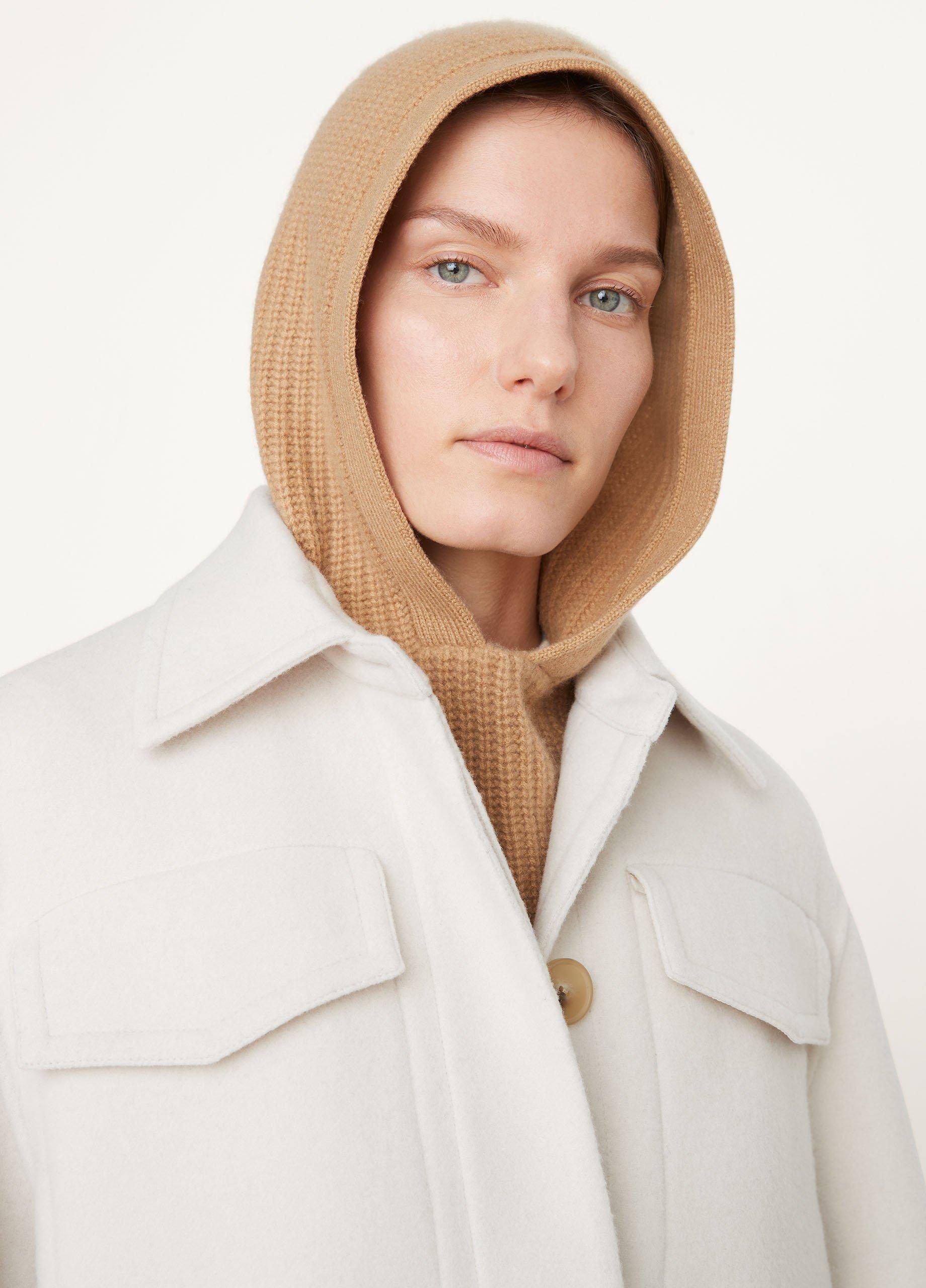 Cashmere Ribbed Snood image number 1