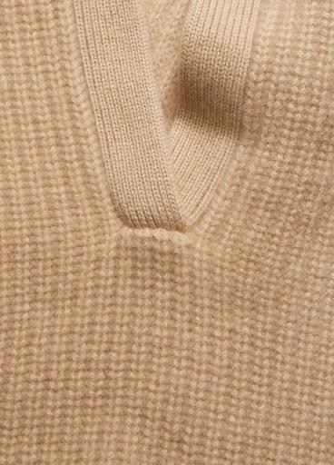 Cashmere Ribbed Snood image number 2