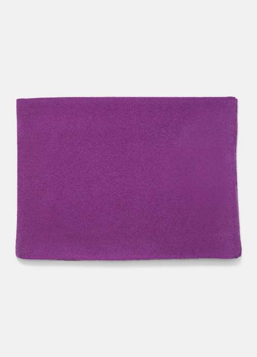 Plush Cashmere Clean-Edge Scarf