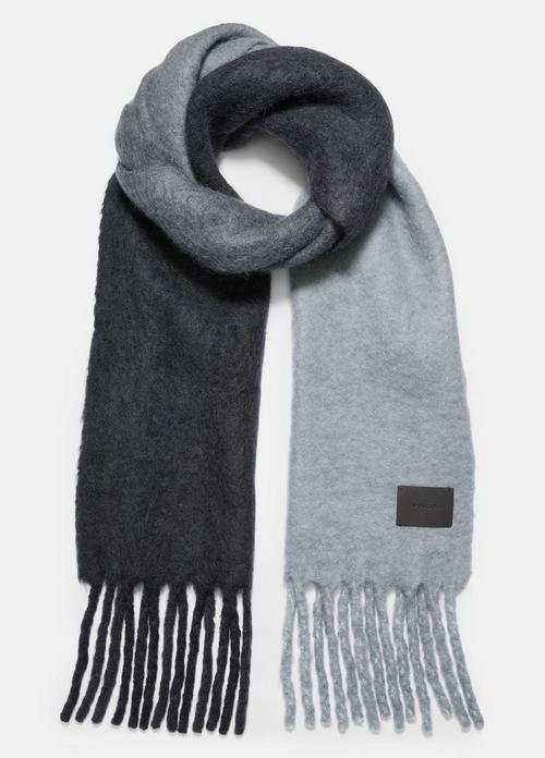 Alpaca-Blend Dip-Dye Scarf