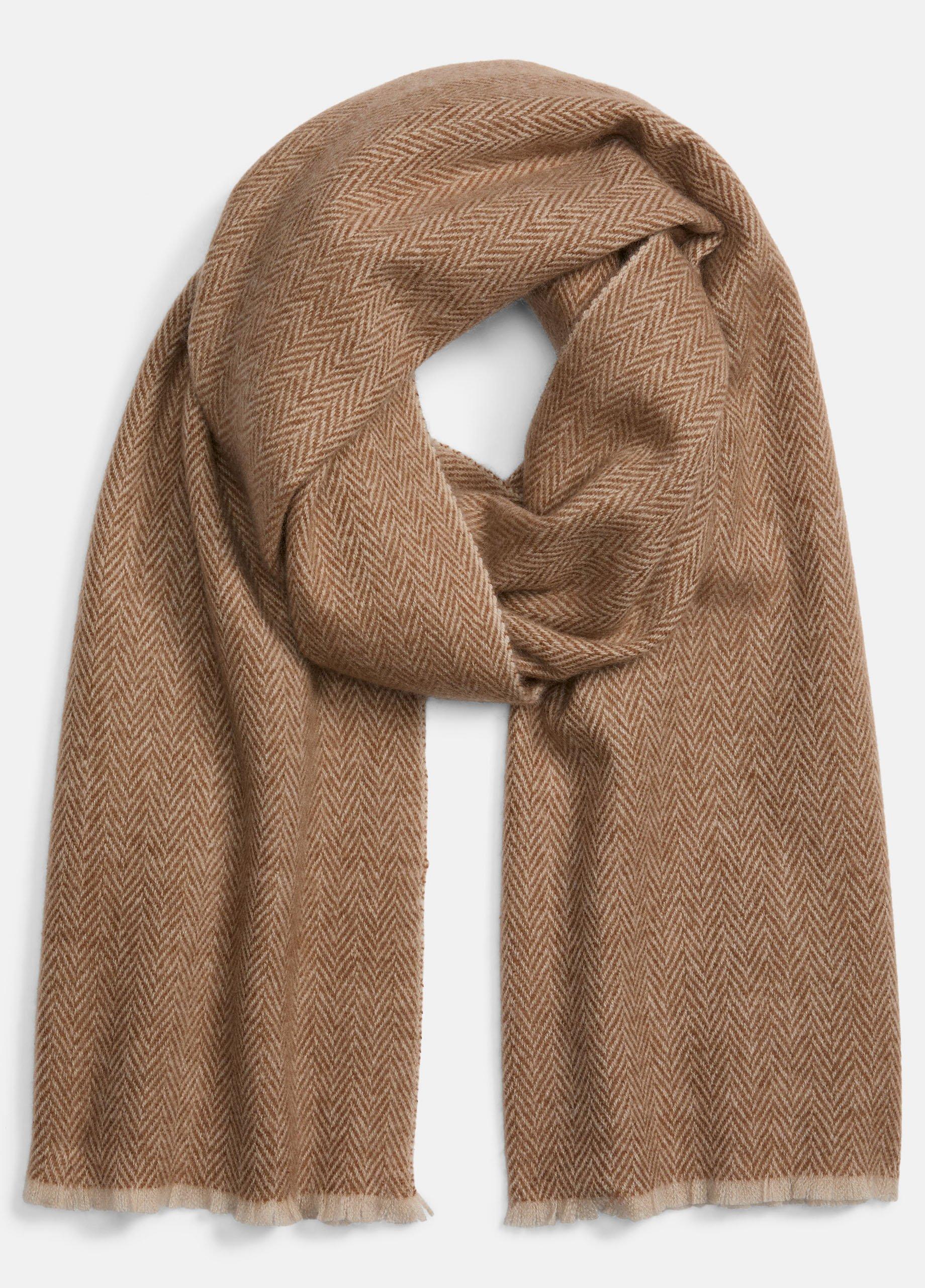 Herringbone Cashmere Scarf