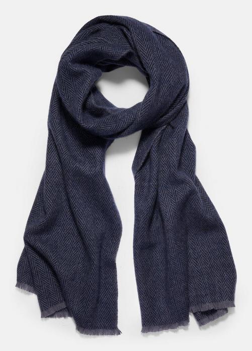 Herringbone Cashmere Scarf