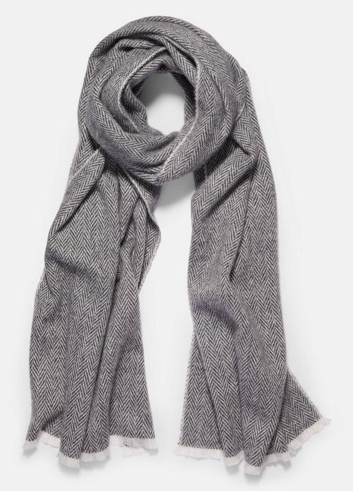 Herringbone Cashmere Scarf