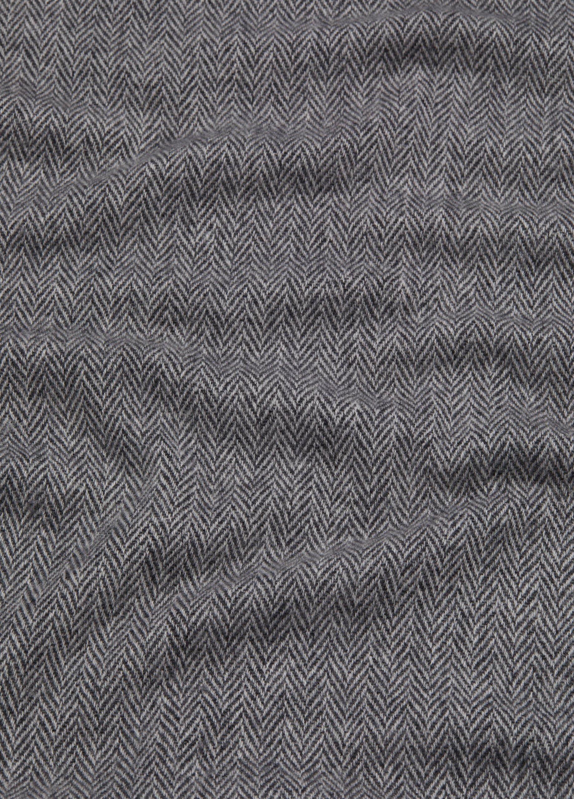 Herringbone Cashmere Scarf image number 1