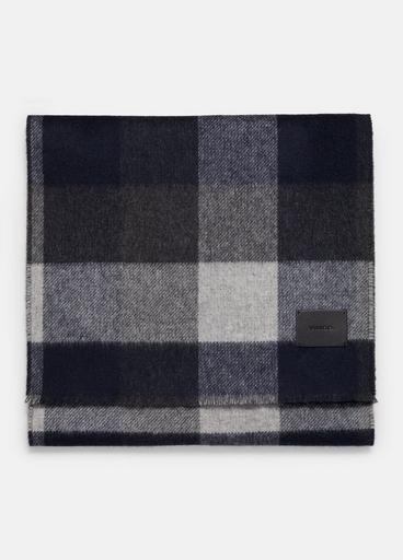 Stafford Plaid Wool and Cashmere Double-Face Scarf image number 0