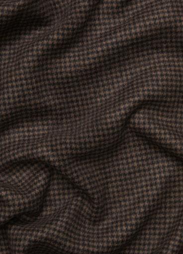 Houndstooth Wool and Cashmere Double-Face Scarf image number 1