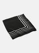 Striped Silk Square Scarf image number 1