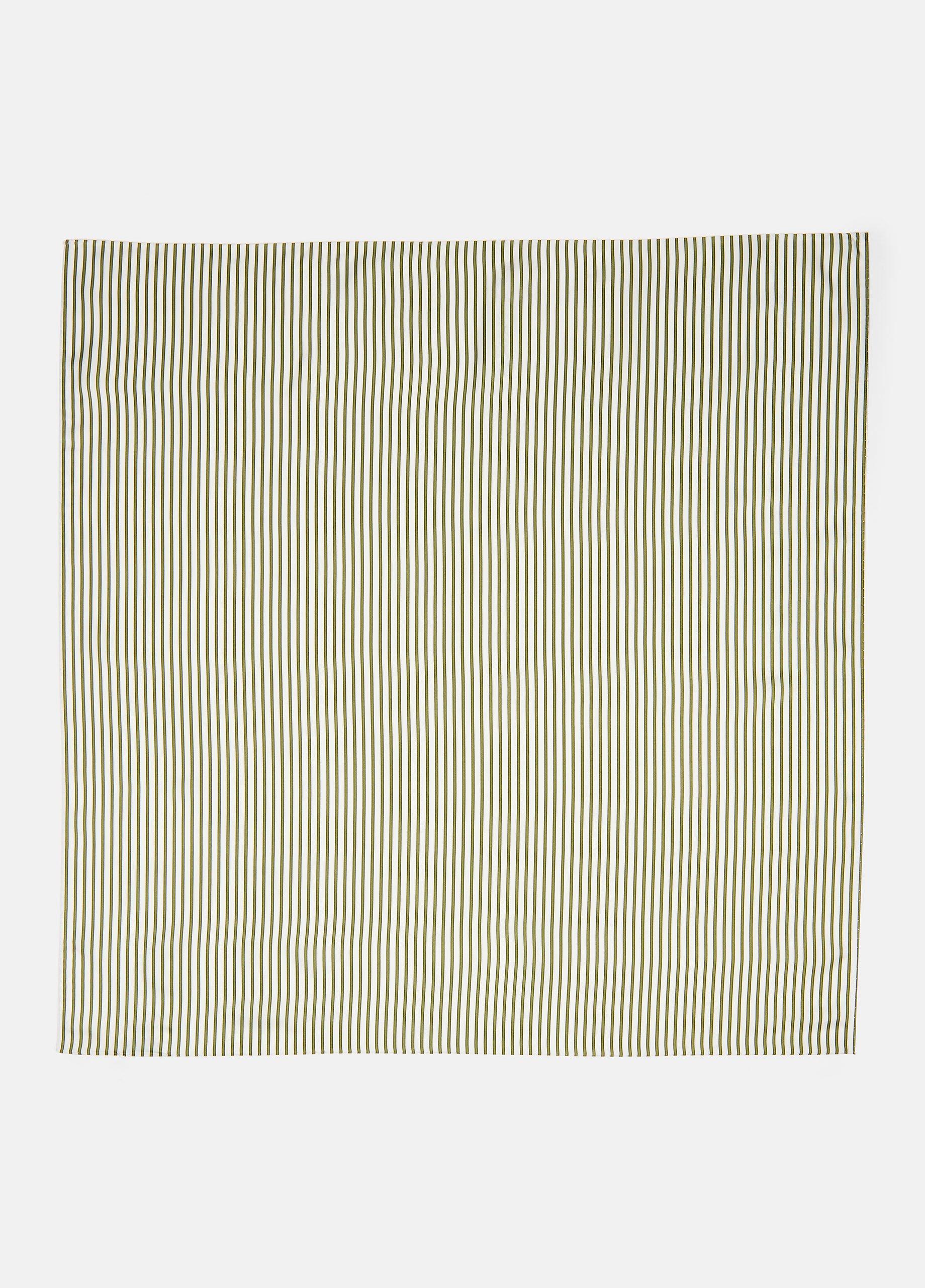 Sowing Stripe Silk Twill Scarf image number 1
