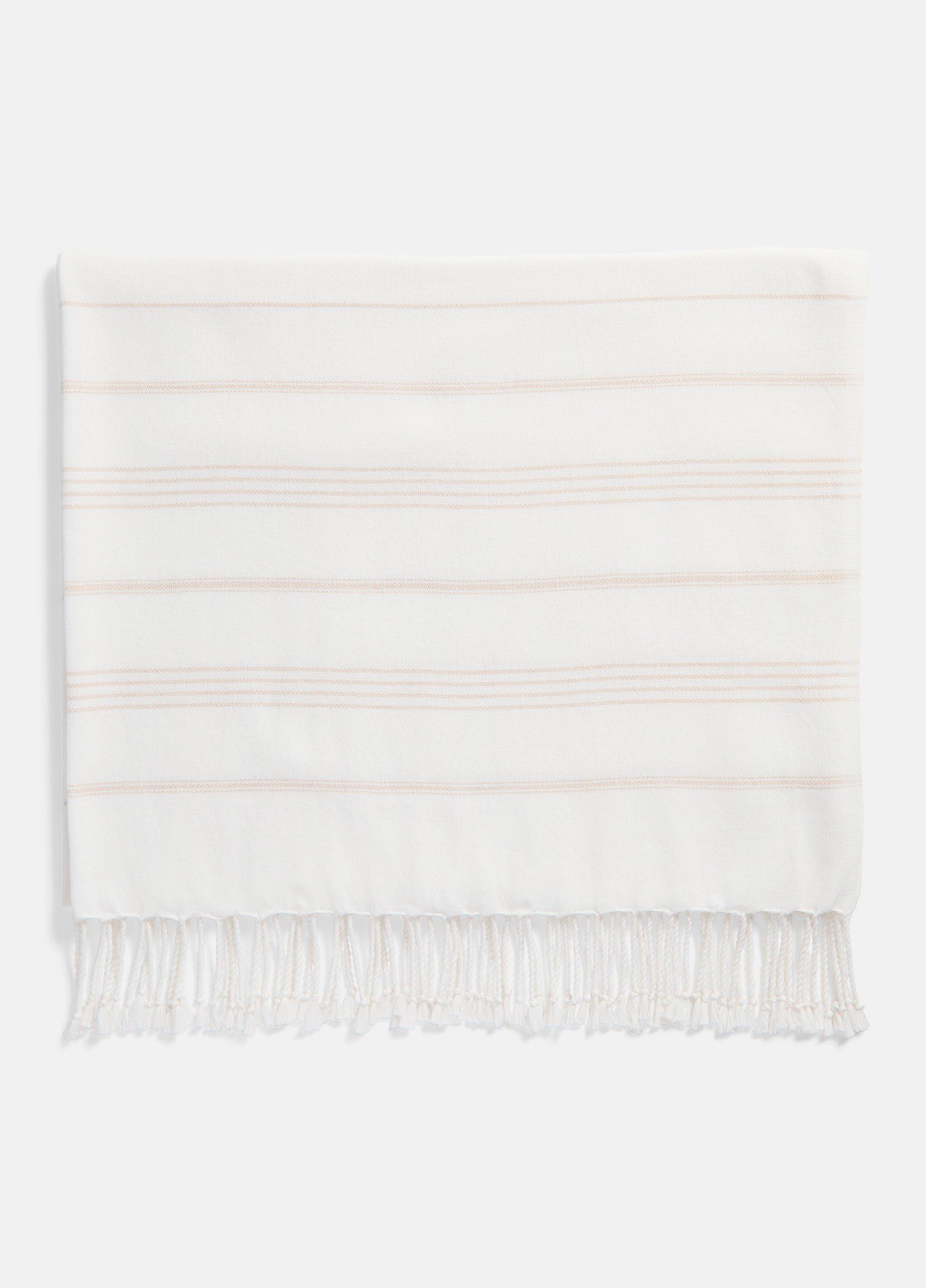 Stripe Cotton-Cashmere Wrap image number 0