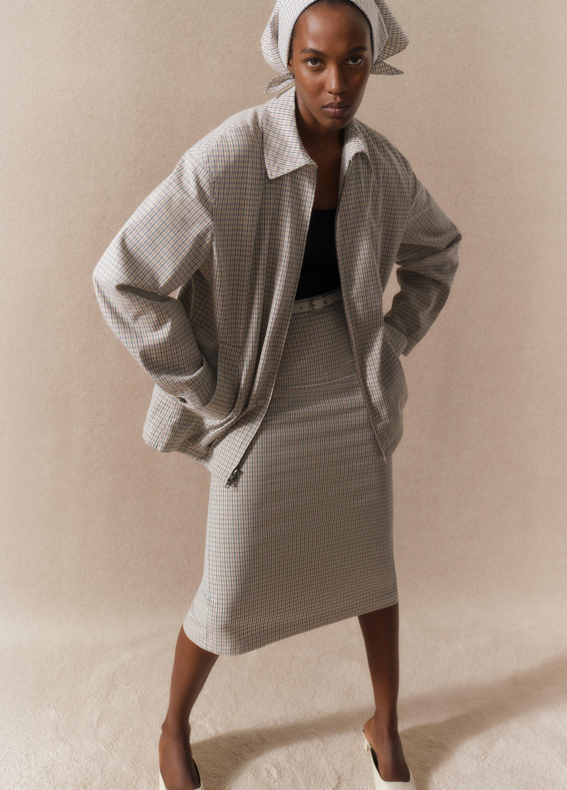 Gardener's Check Cotton Headkerchief image number 2