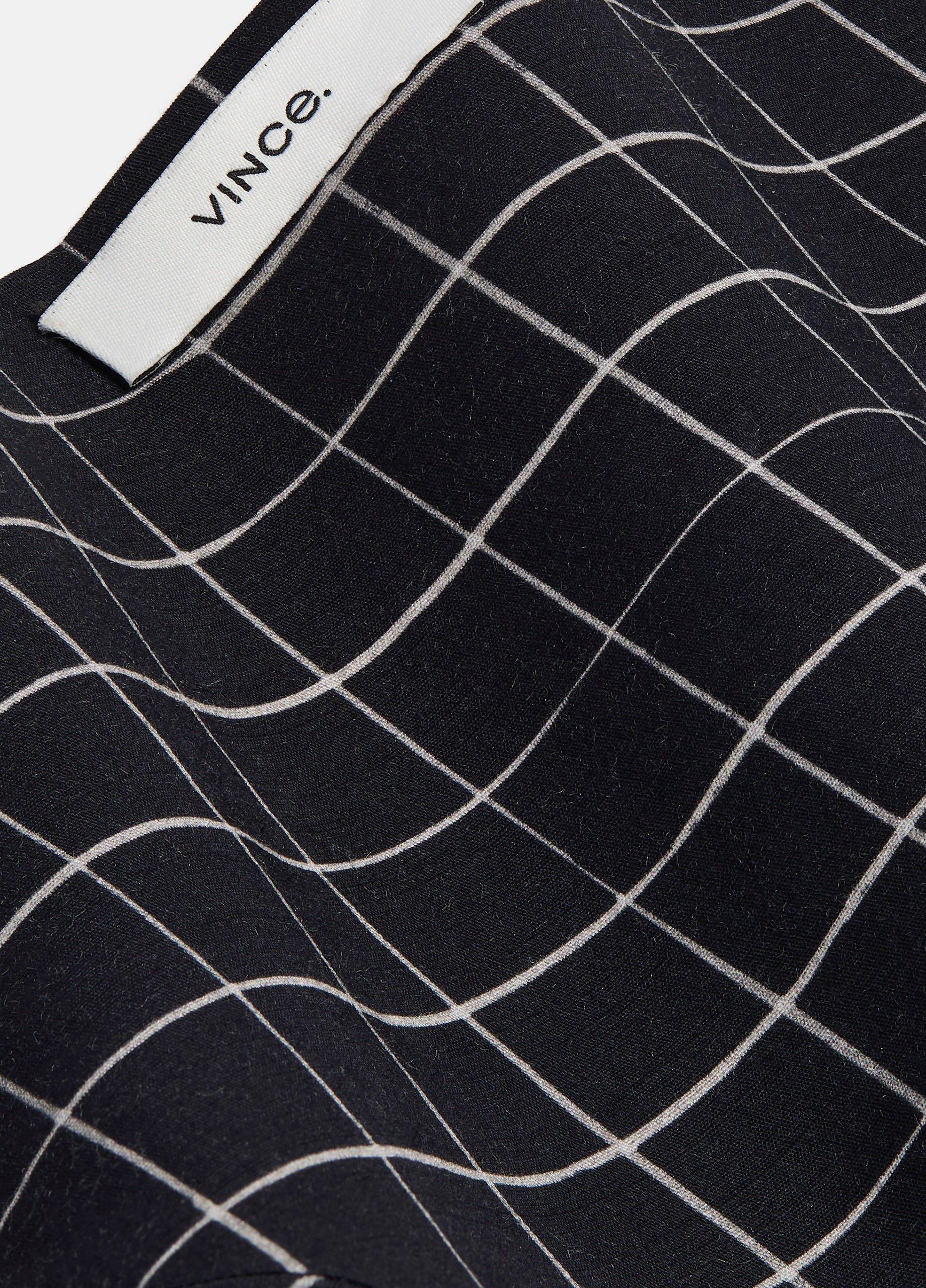 Trellis Plaid Cotton-Blend Headkerchief image number 1