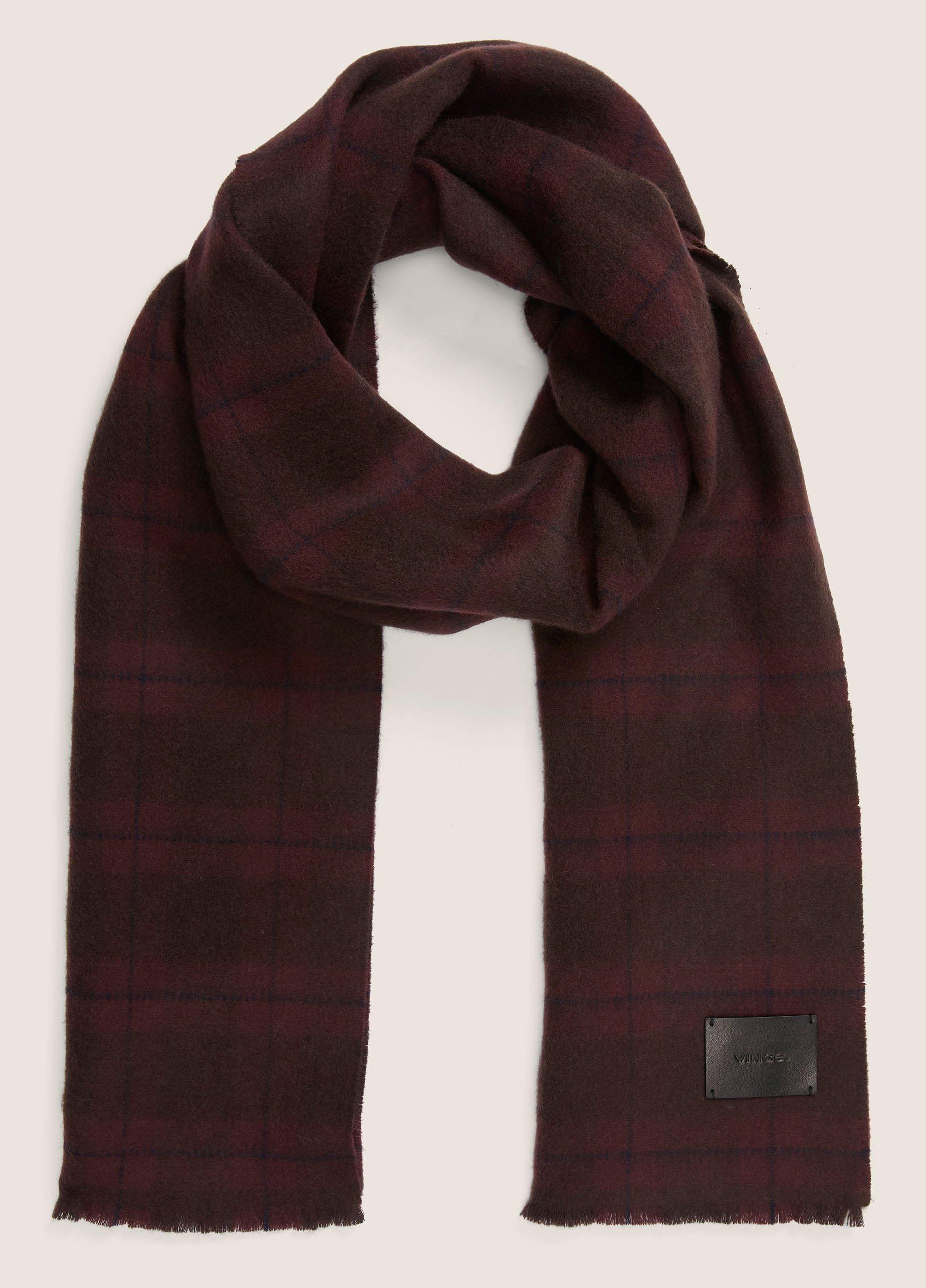 Hamilton Plaid Wool-Cashmere Scarf image number 0