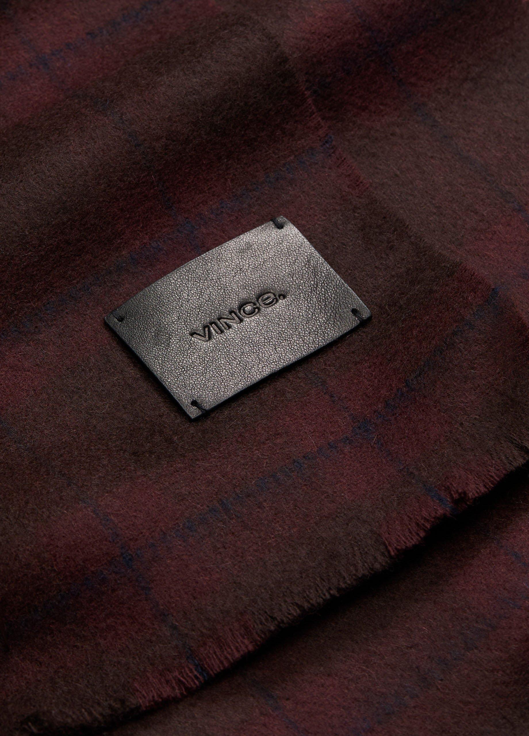Hamilton Plaid Wool-Cashmere Scarf image number 1