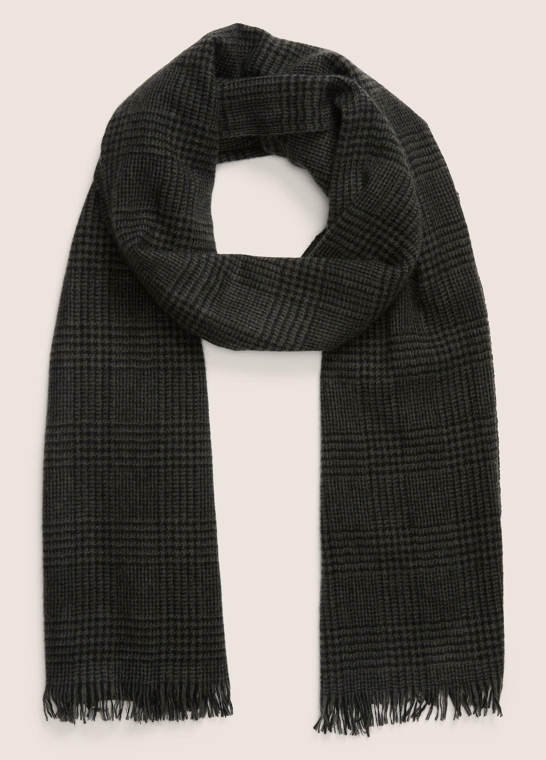 Glen Plaid Cashmere Scarf image number 0