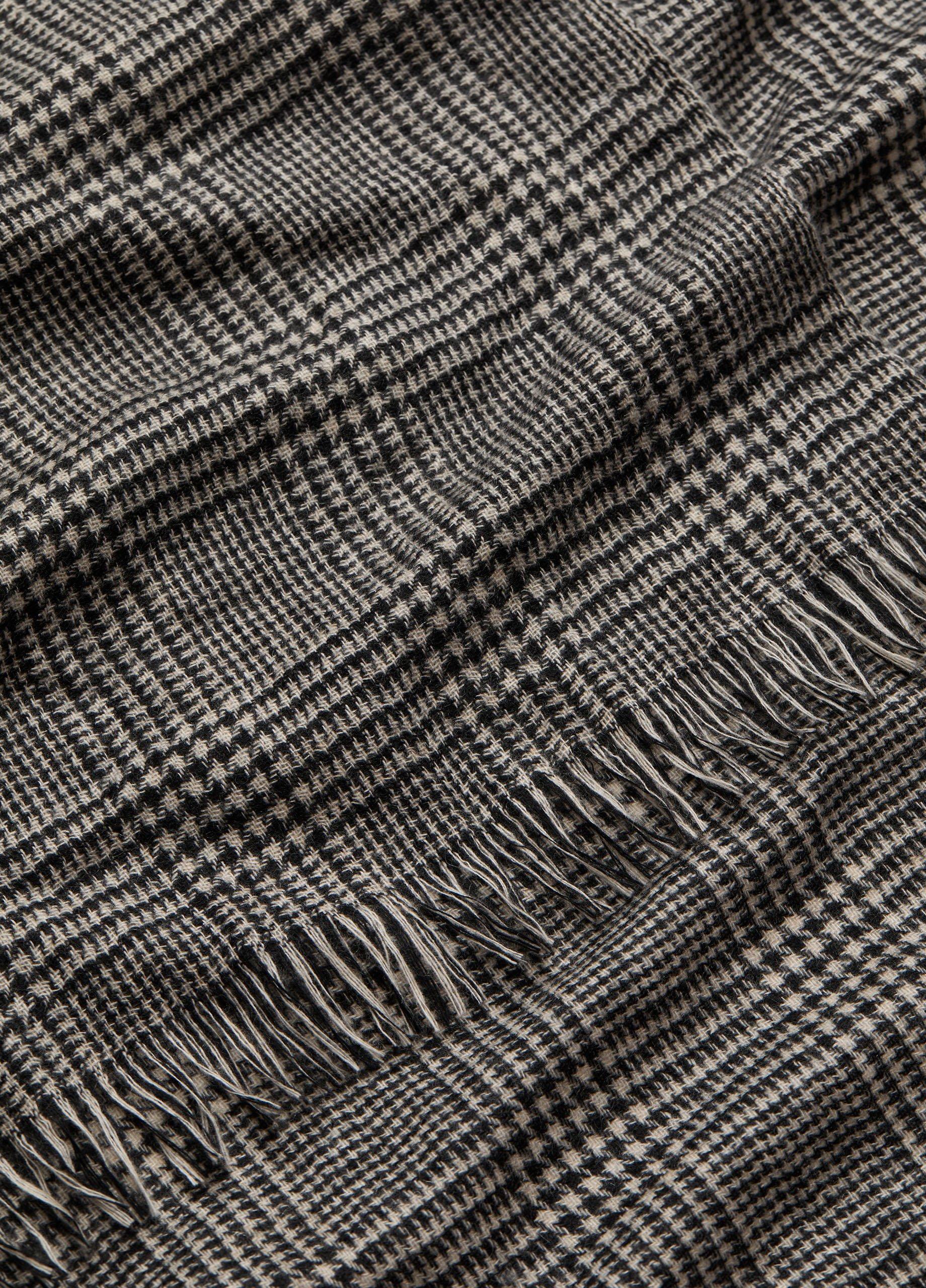 Glen Plaid Cashmere Scarf image number 1