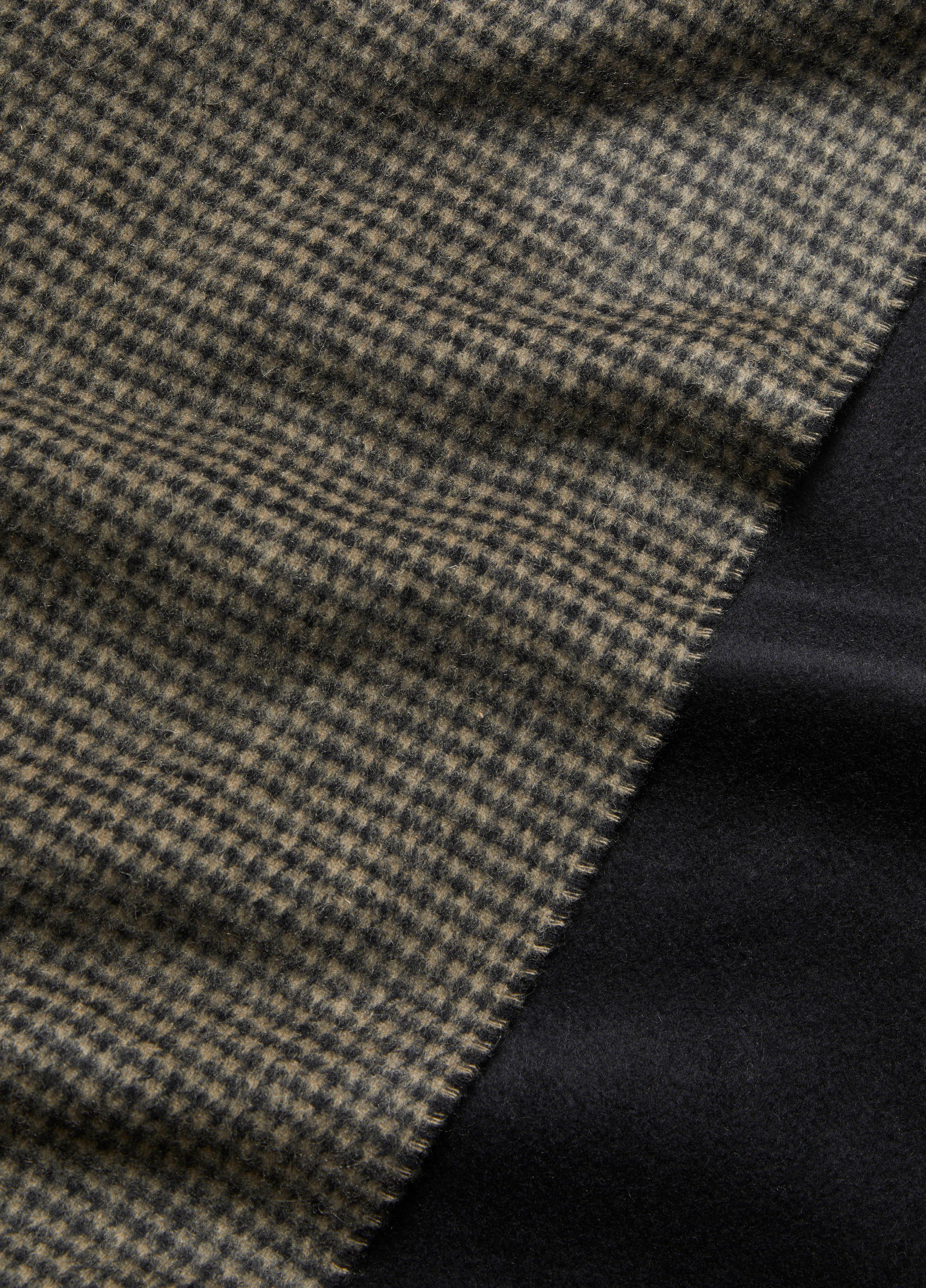 Houndstooth Double Face Scarf image number 1