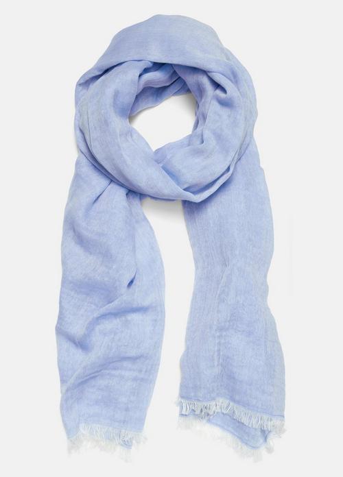 Cotton Gauze Bi-Color Scarf