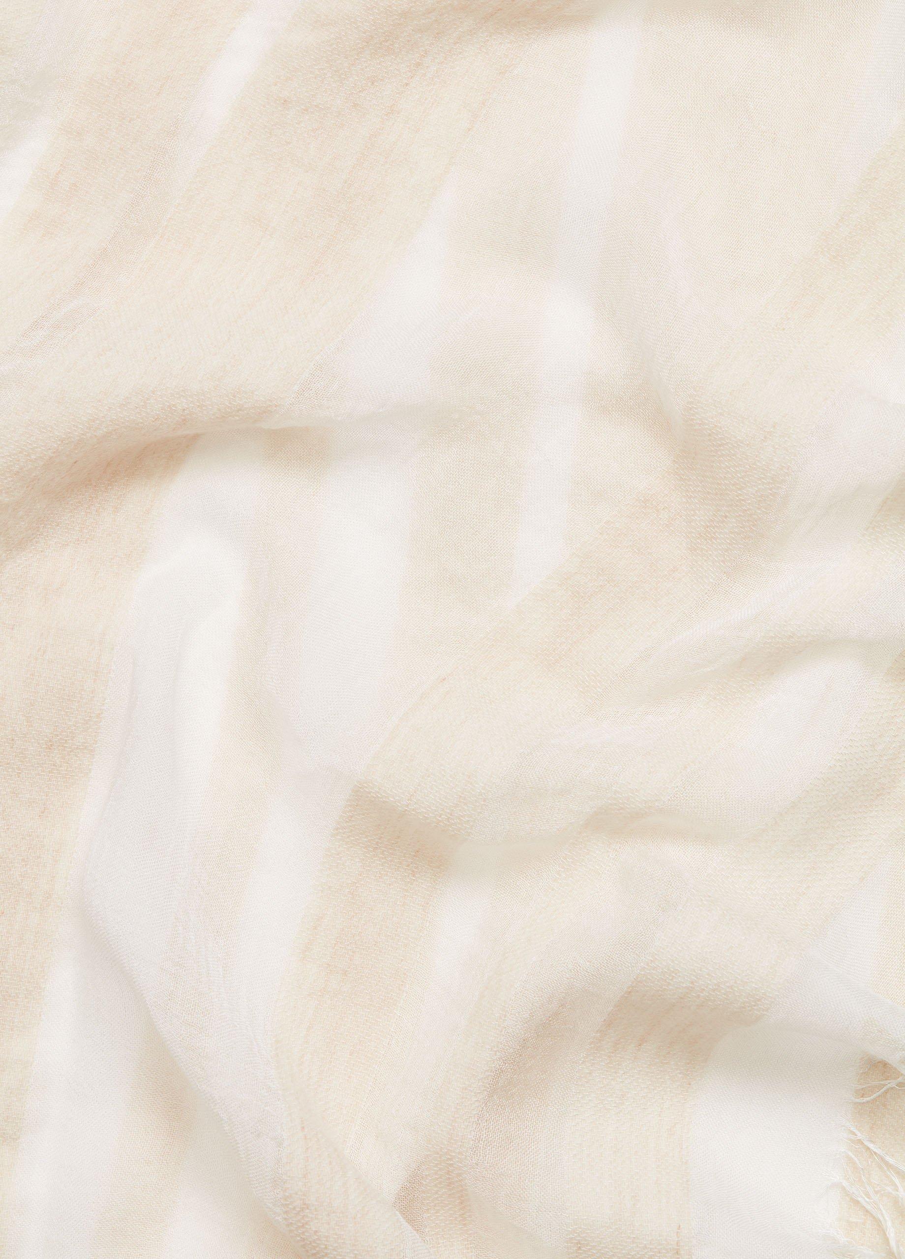 Sheer Stripe Wool-Blend Scarf image number 0