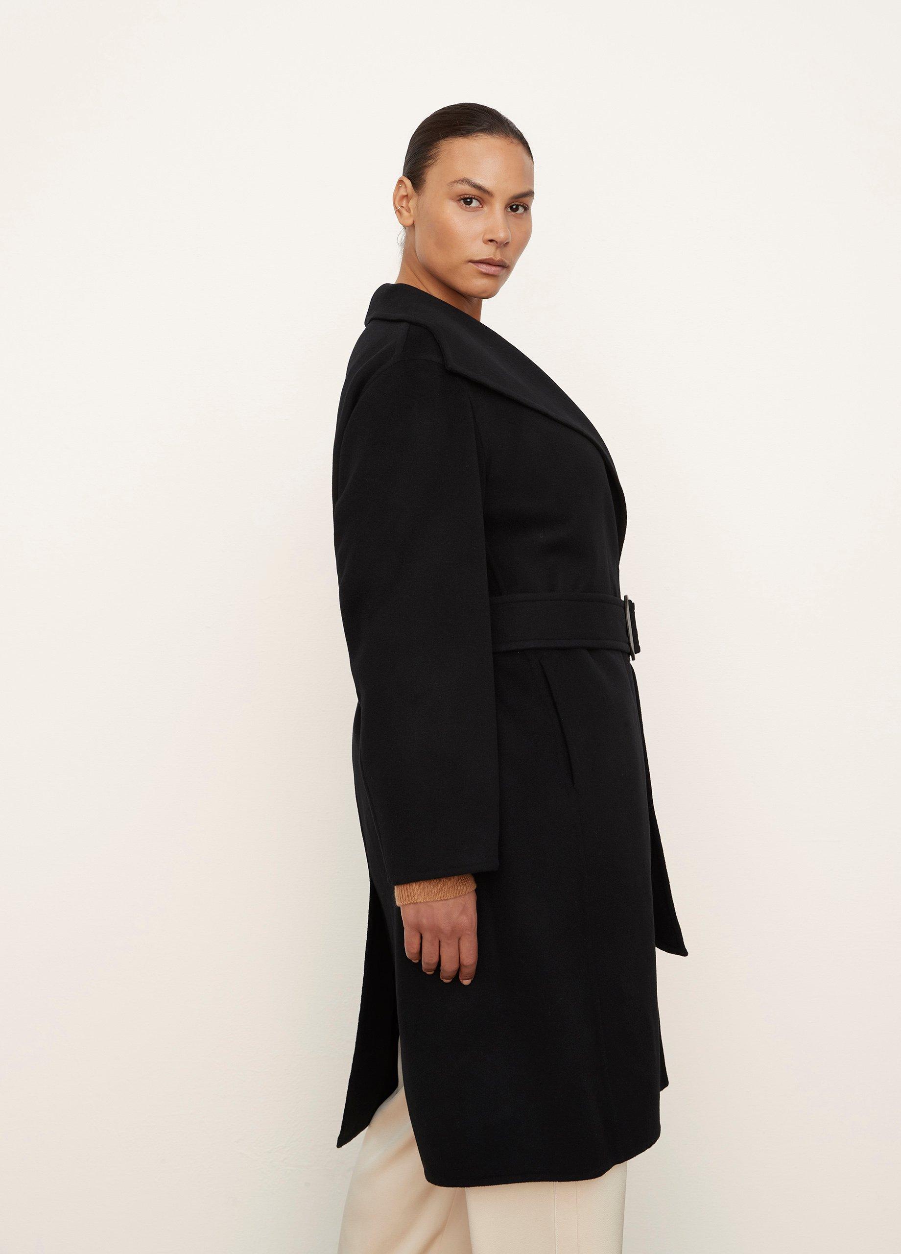 Belted Drape-Neck Coat image number 2