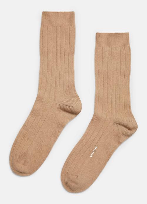 Cashmere Rib Sock