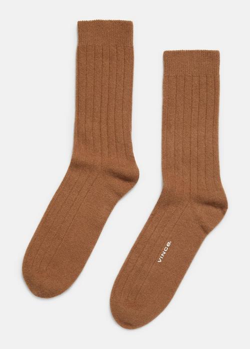 Women's Cashmere Rib Sock