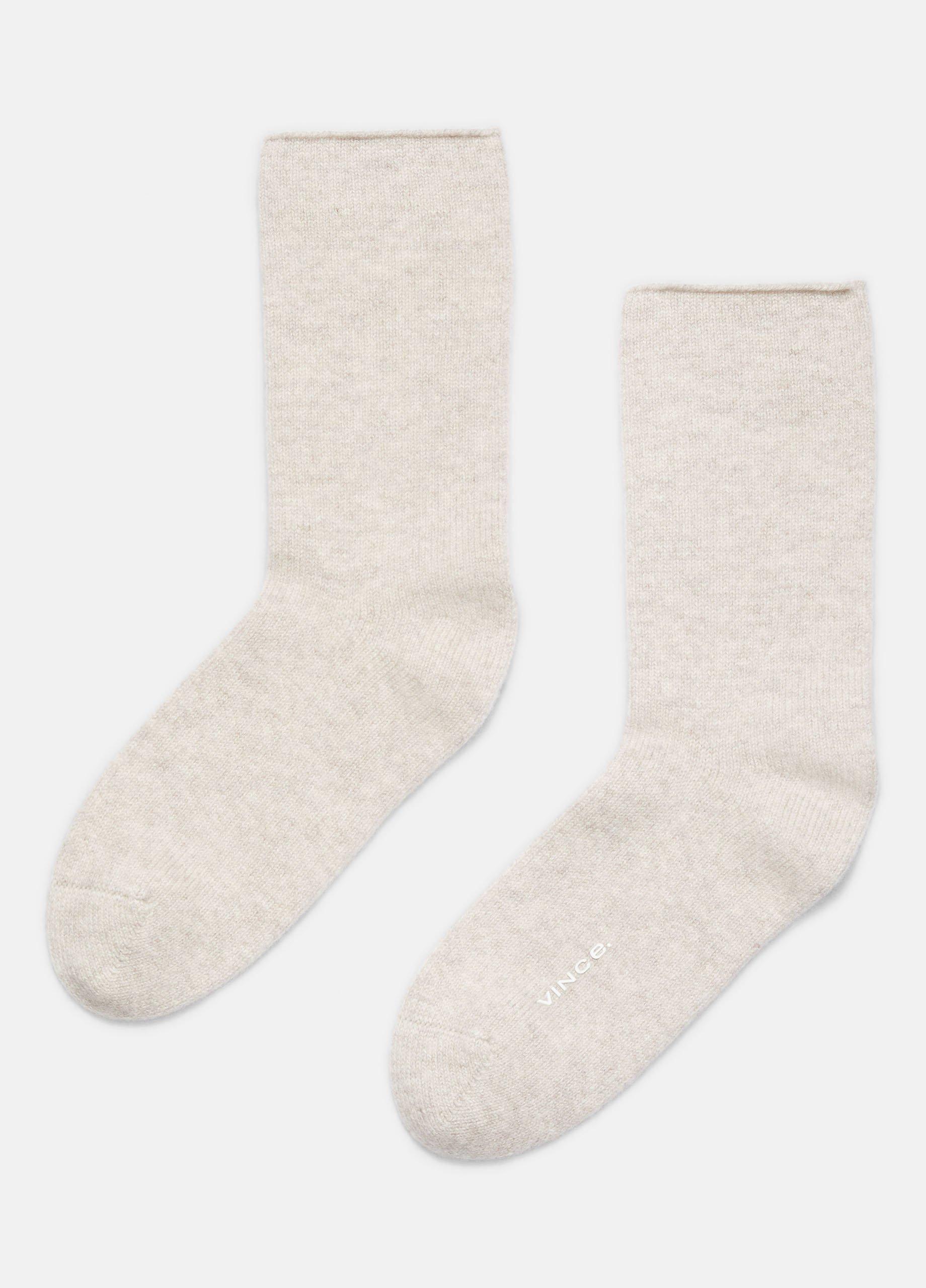 Women's Cashmere Jersey Short Sock image number 0