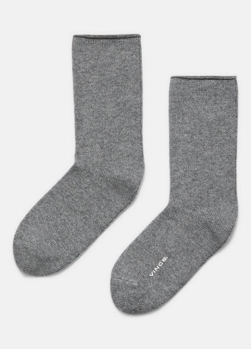 Women's Cashmere Jersey Short Sock