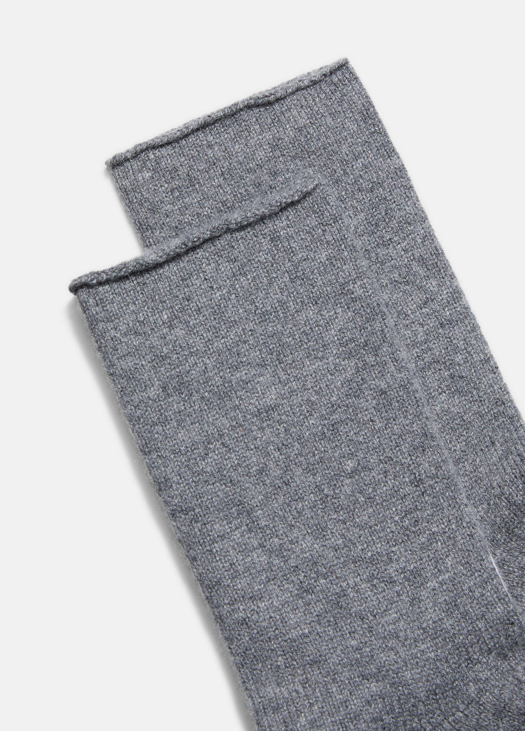 Women's Cashmere Jersey Short Sock image number 1