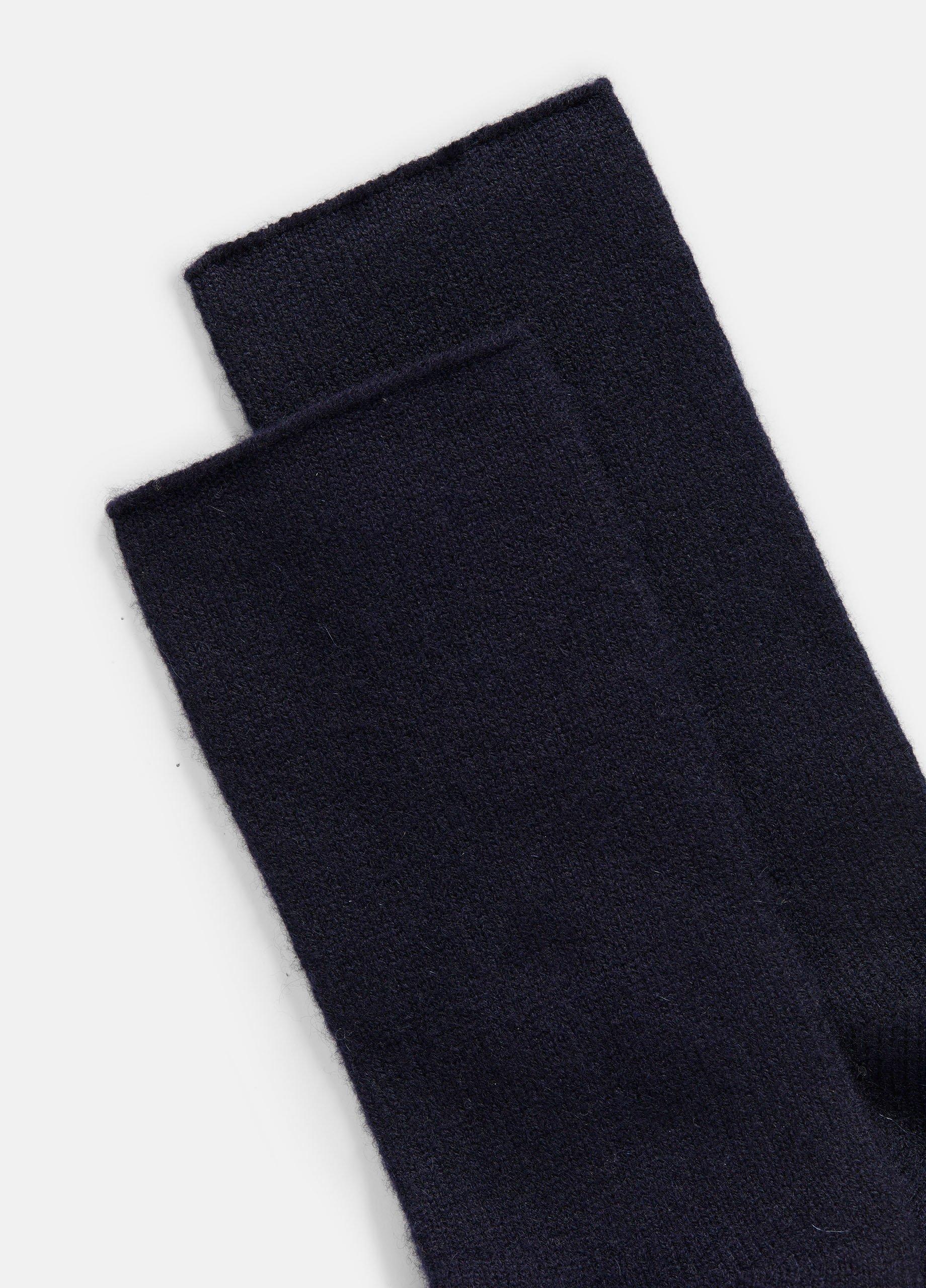 Women's Cashmere Jersey Short Sock image number 1