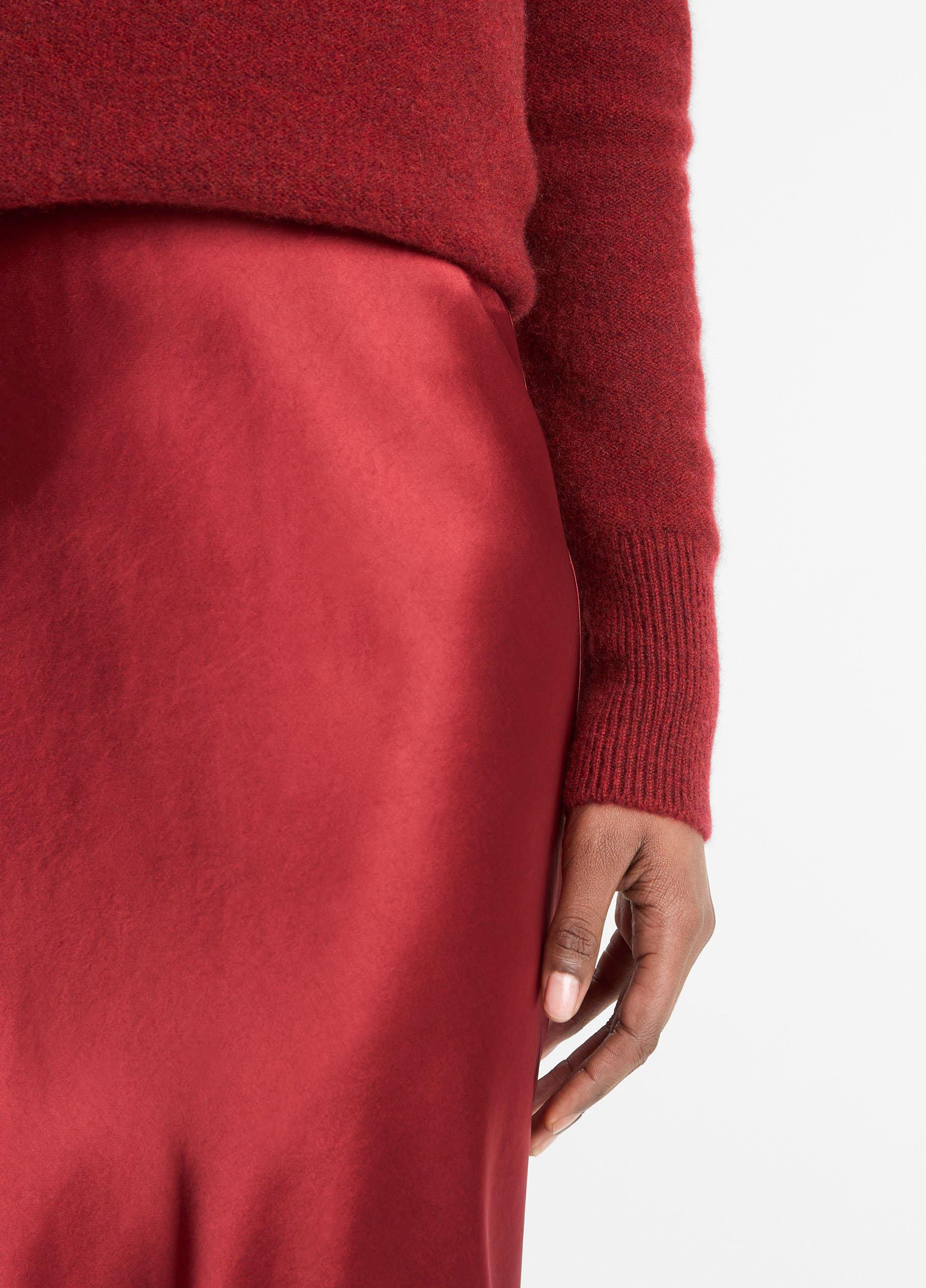 Satin Maxi Skirt in Dresses & Skirts | Vince