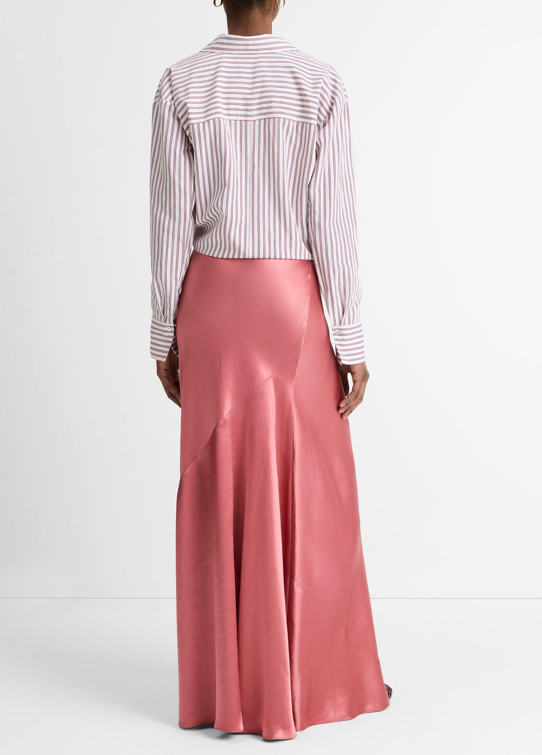 セール】High Waist Satin Volume Skirt（スカート）｜Her lip