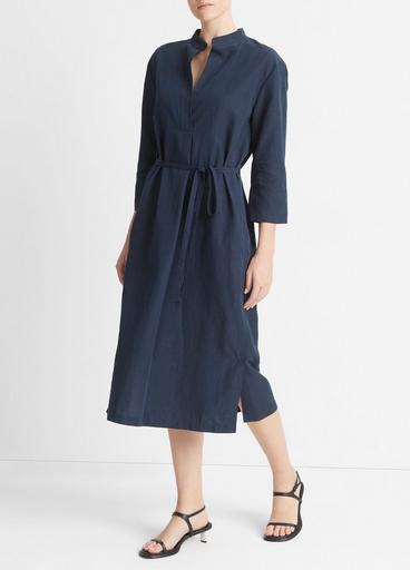 Band-Collar Pullover Dress image number 2