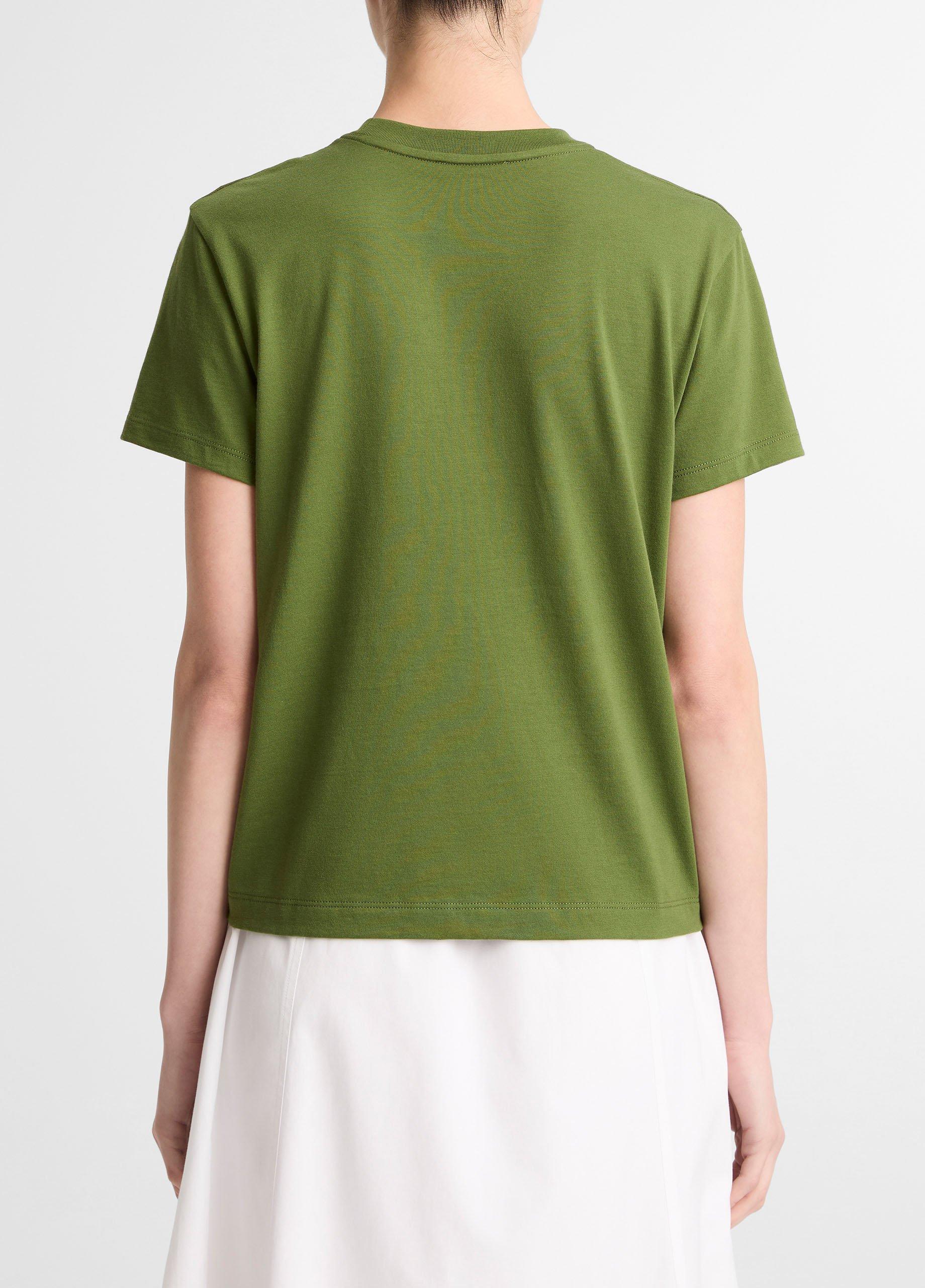 Pima Cotton Crew Neck T-Shirt image number 2