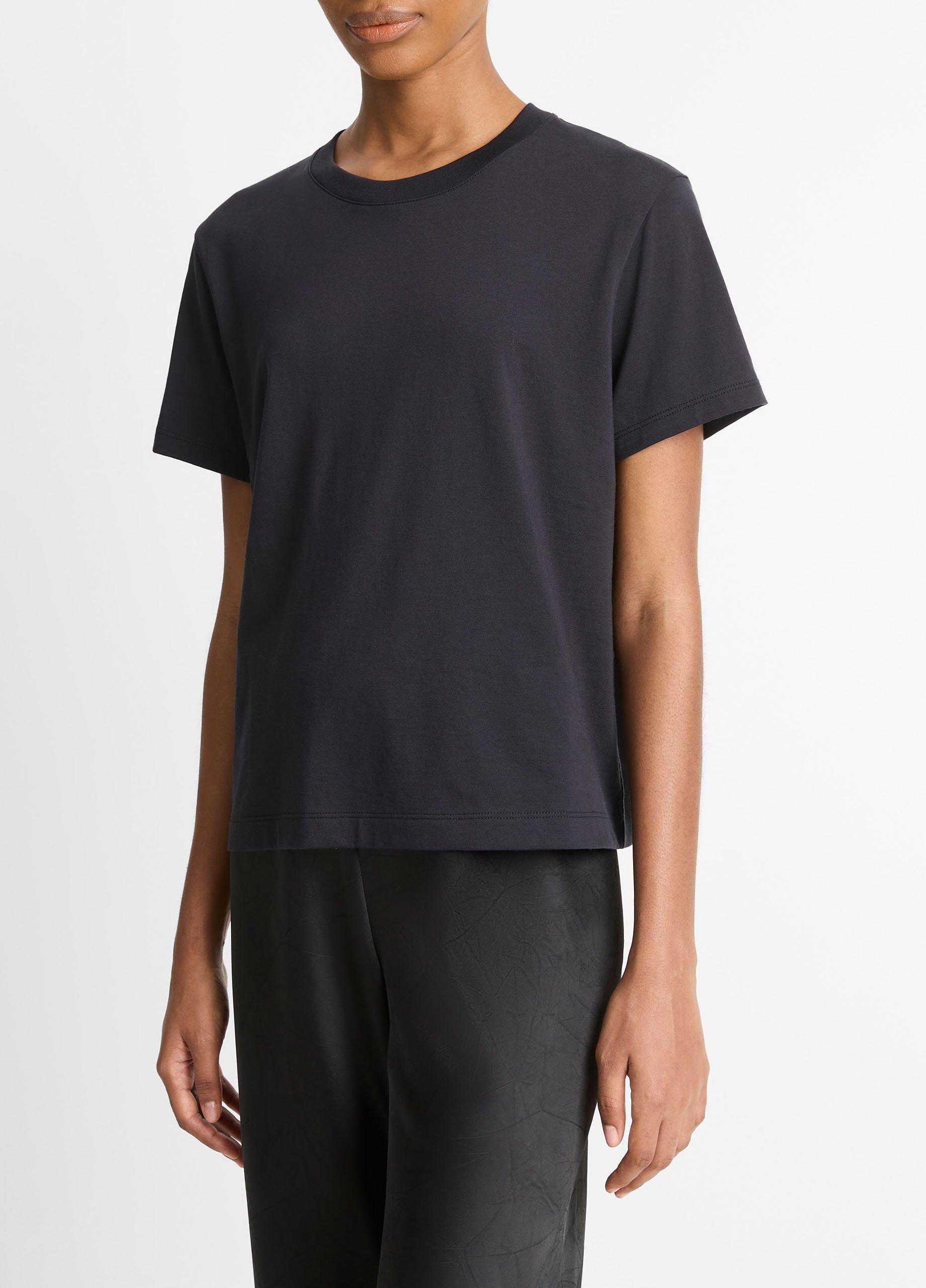 Pima Cotton Crew Neck T-Shirt image number 2