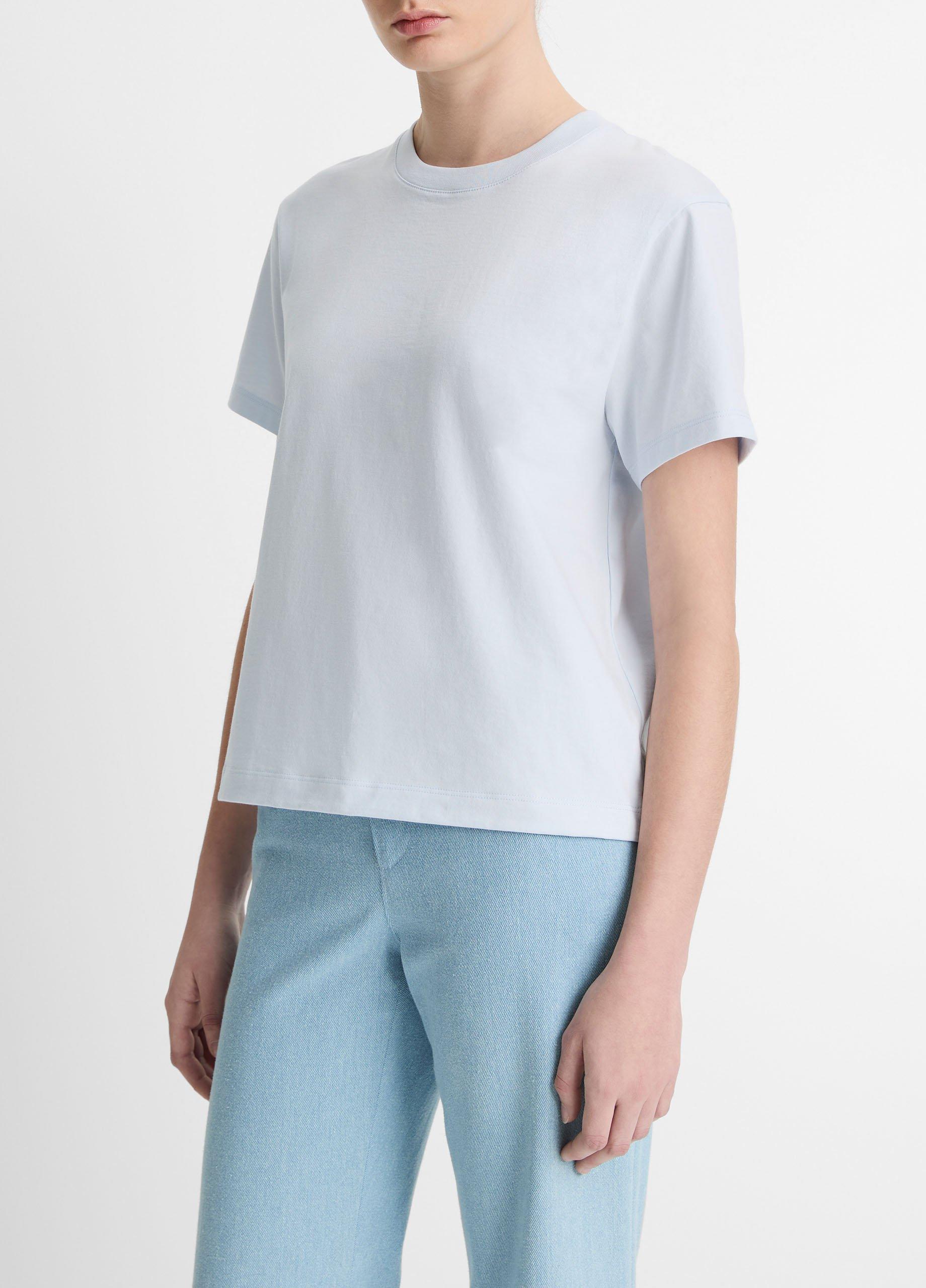 Pima Cotton Crew Neck T-Shirt image number 1