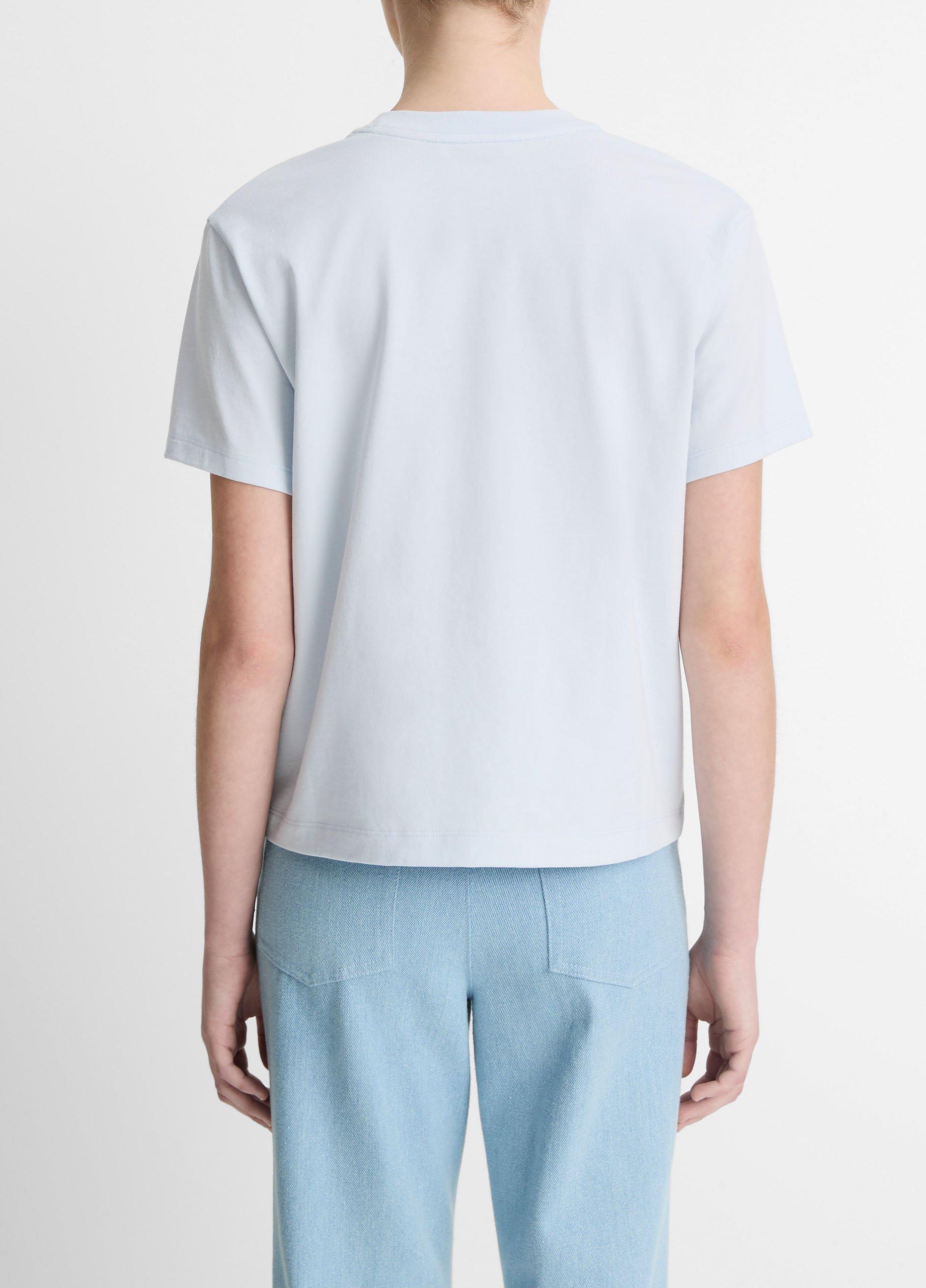 Pima Cotton Crew Neck T-Shirt image number 2