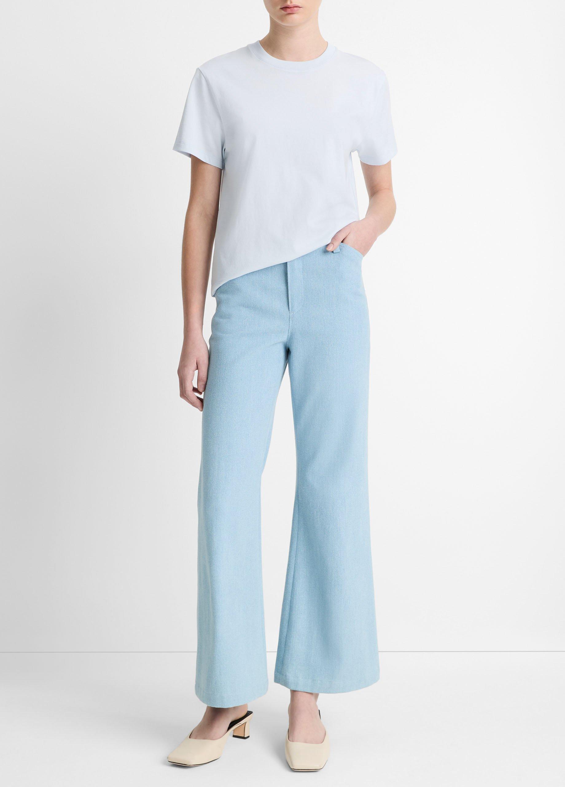 Pima Cotton Crew Neck T-Shirt image number 3