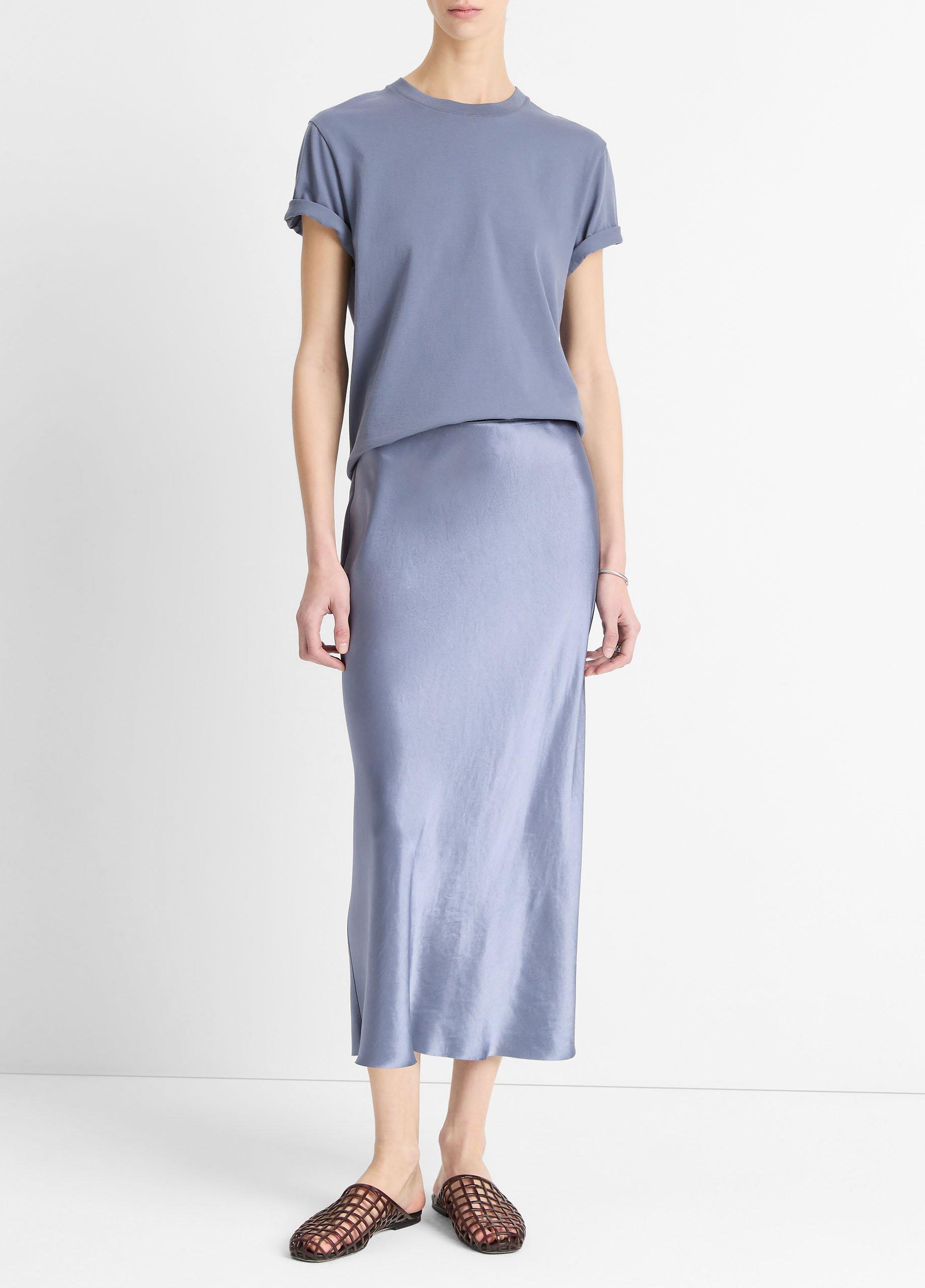 Pima Cotton Crew Neck T-Shirt image number 3