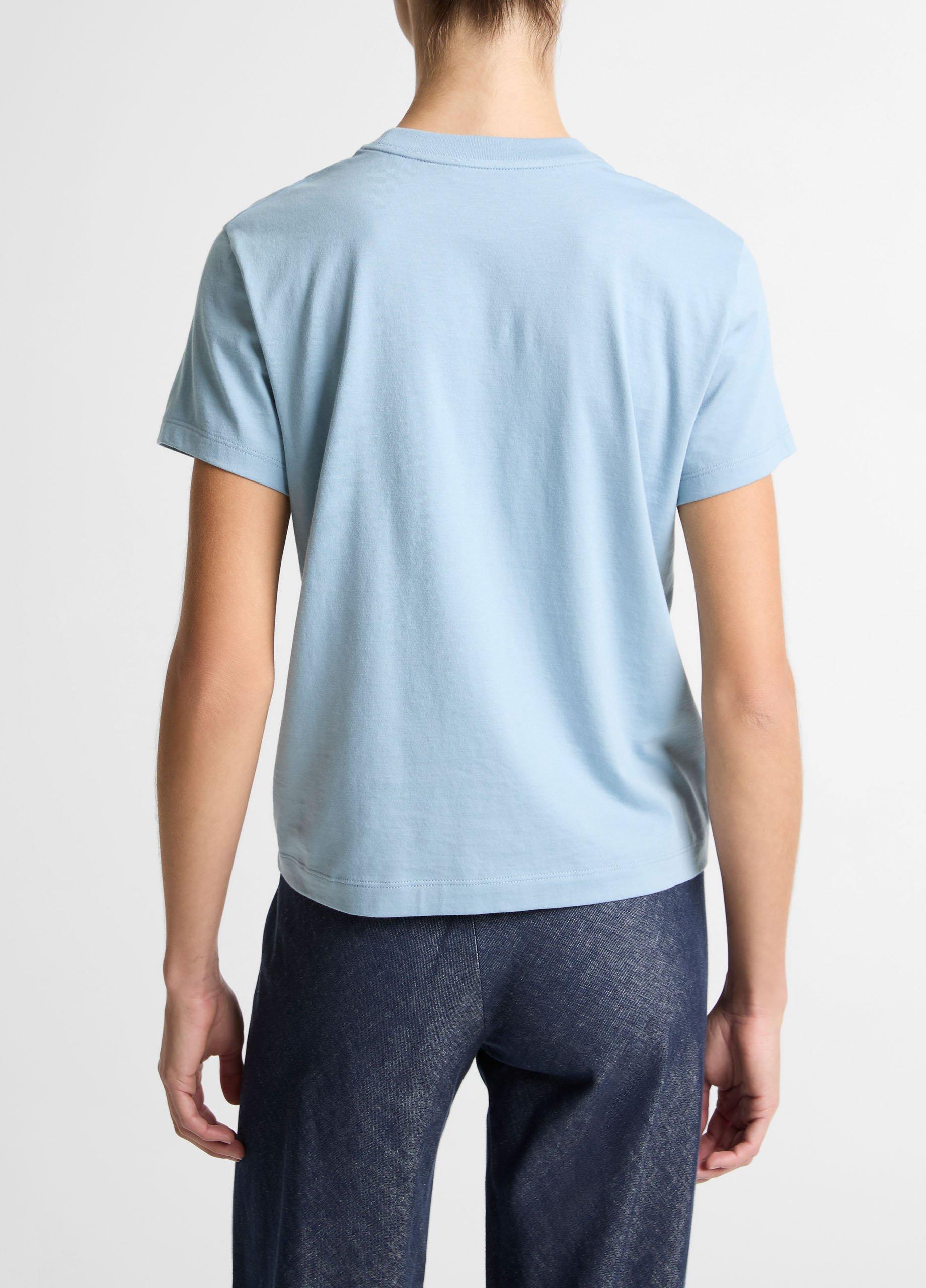 Pima Cotton Crew Neck T-Shirt image number 2